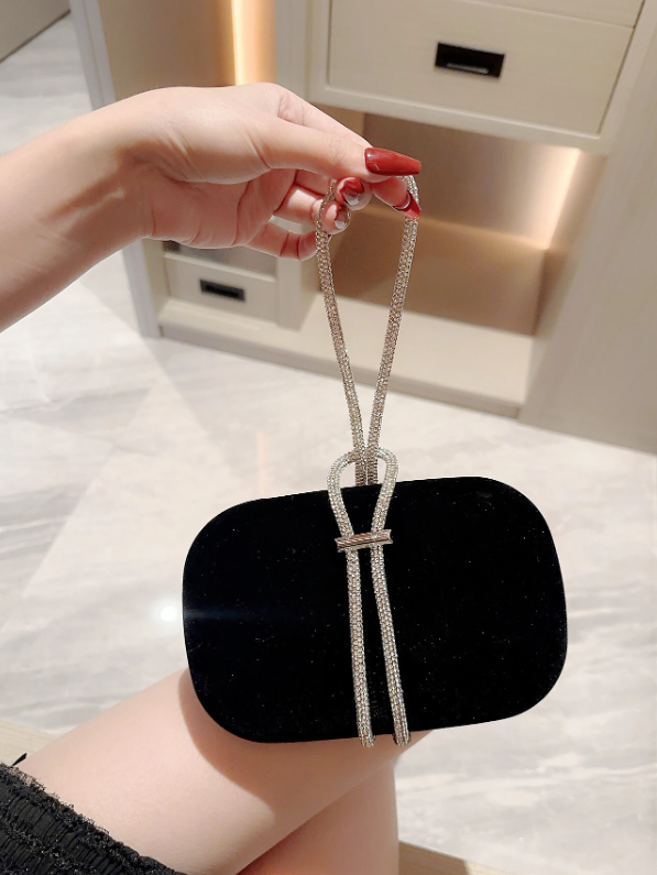 Rhinestone Minimal Clutch