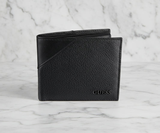 GUESS Men's Passcase Wallet - Black