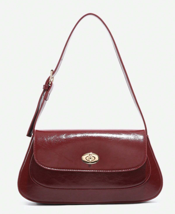 Glossy Underarm Bag
