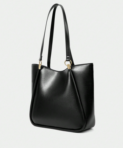 Classy Women Shoulderbag Tote - Brown/Black/Coffee