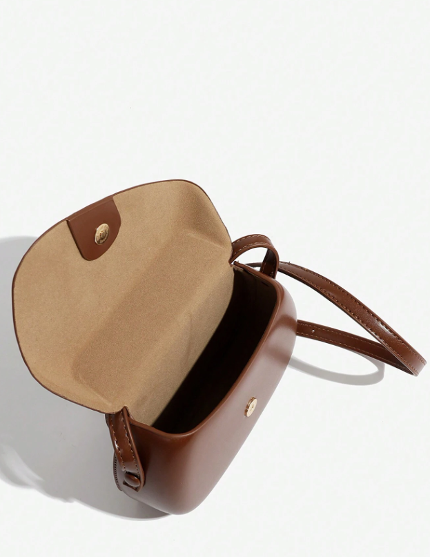 Smooth Crossbody - Brown/Black/Beige