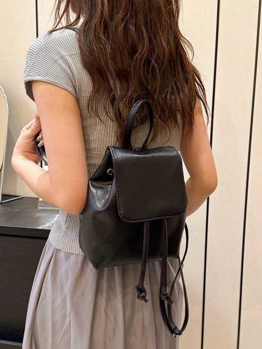Solid Color Backpack