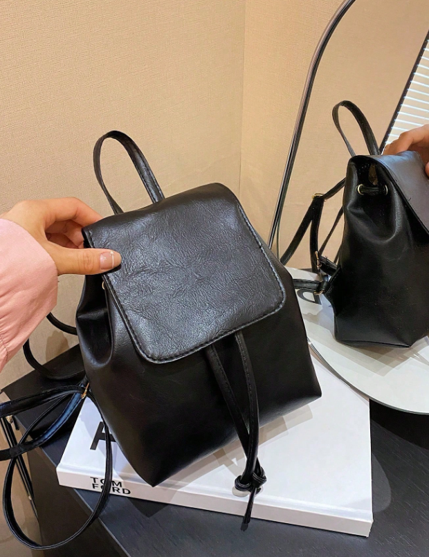 Solid Color Backpack