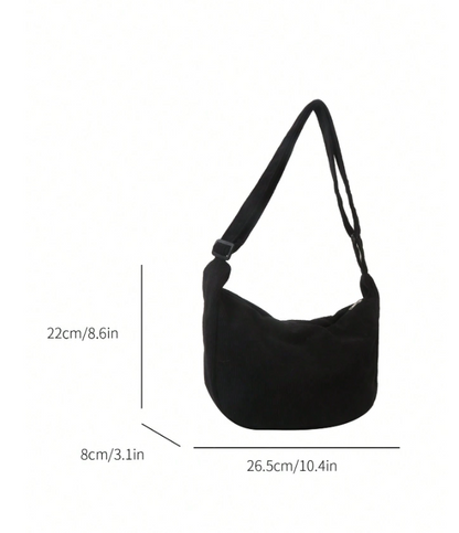 Mini Corduroy Tote - Black