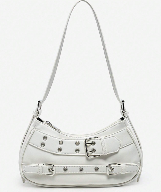White Buckle Underarm