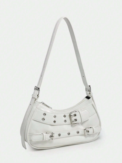 White Buckle Underarm