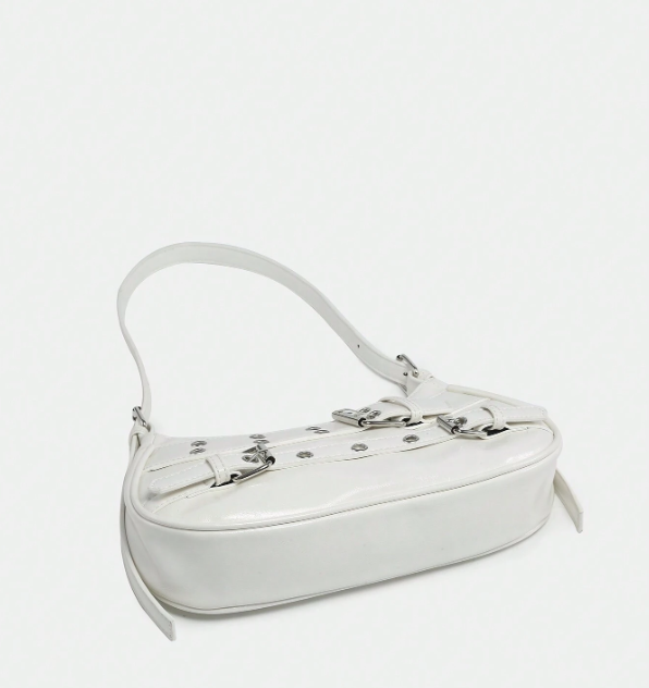 White Buckle Underarm