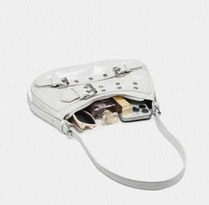 White Buckle Underarm