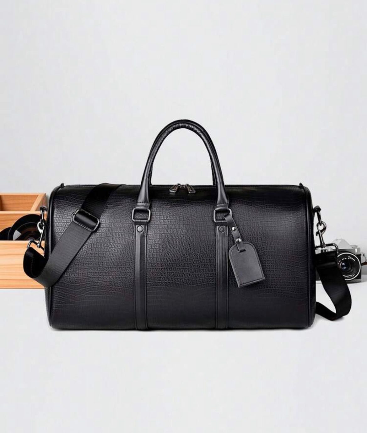 Animal Texture Duffle Bag