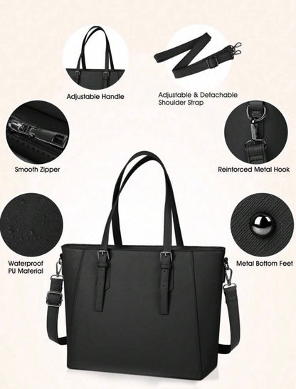 Classic Shape Laptop/Work Tote