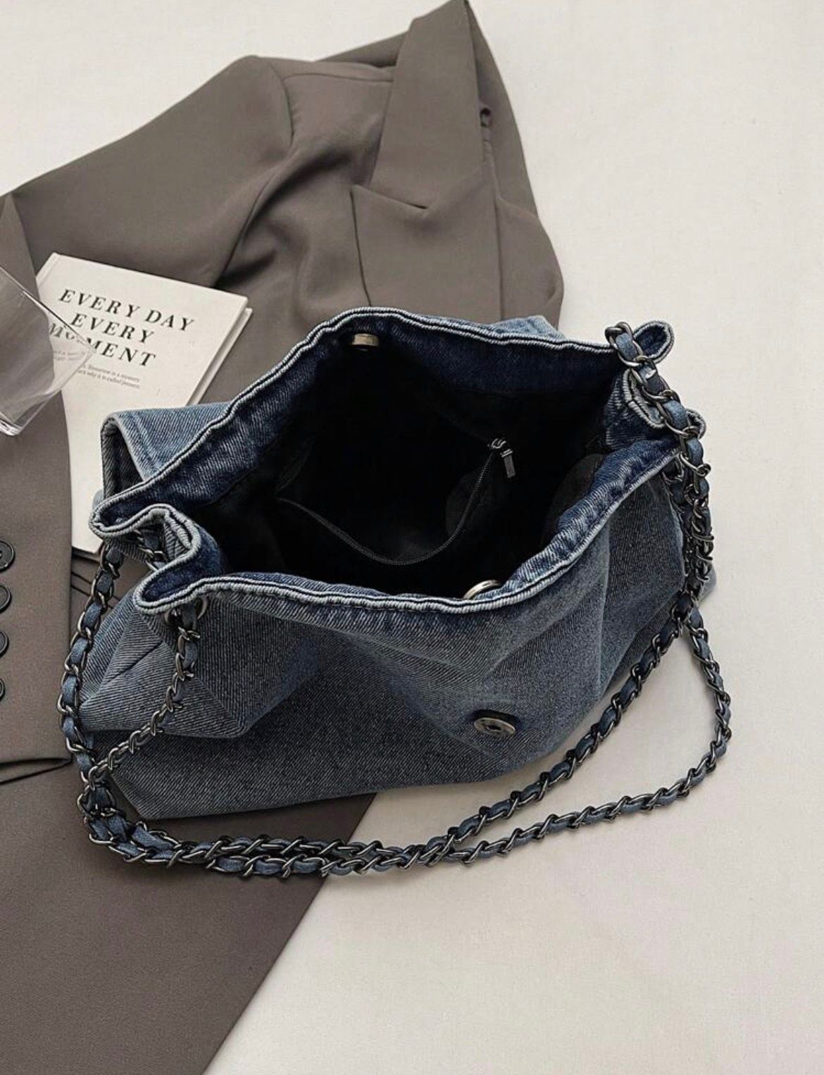 Denim Tote Bag