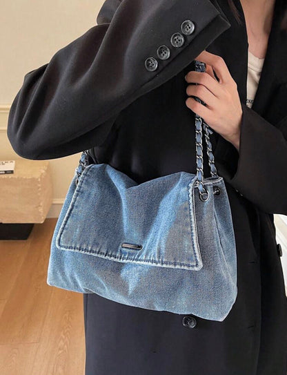 Denim Tote Bag