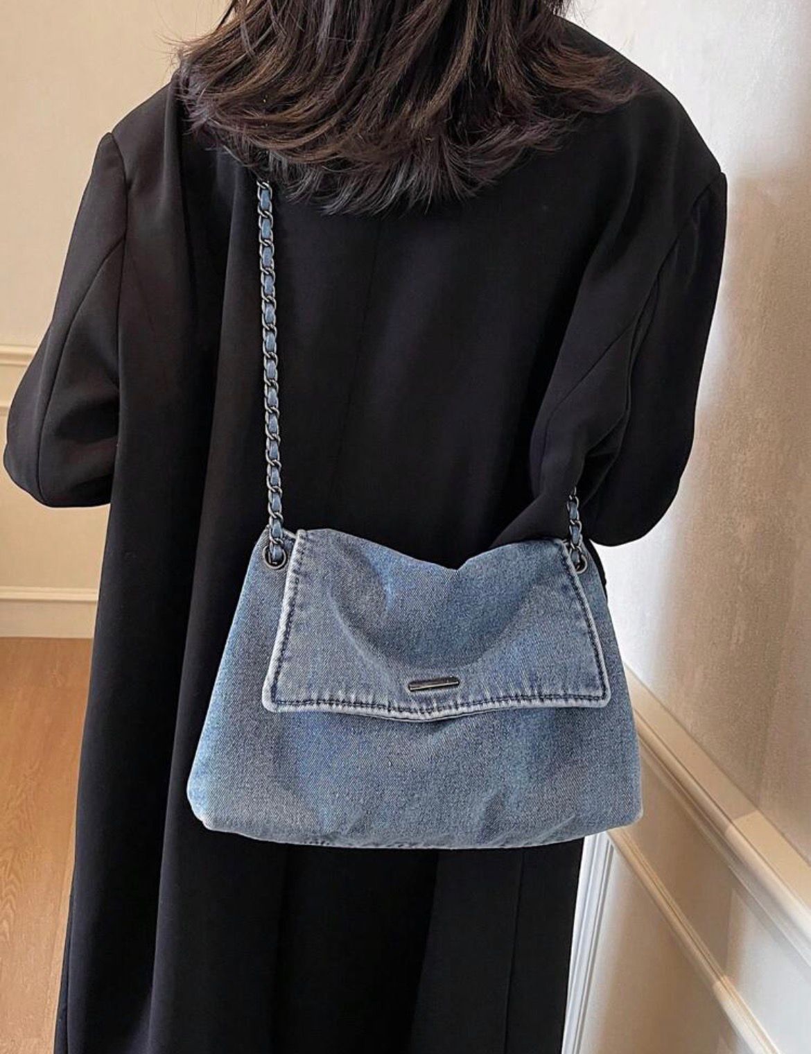 Denim Tote Bag