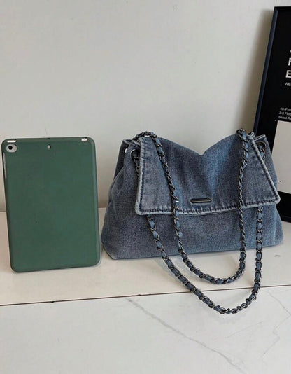 Denim Tote Bag